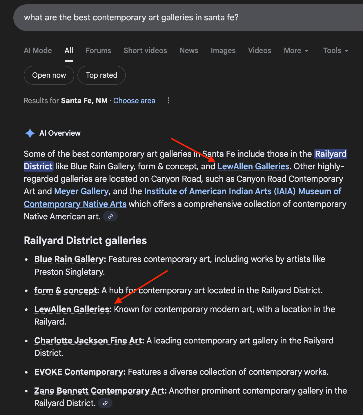 Santa Fe Art Galleries